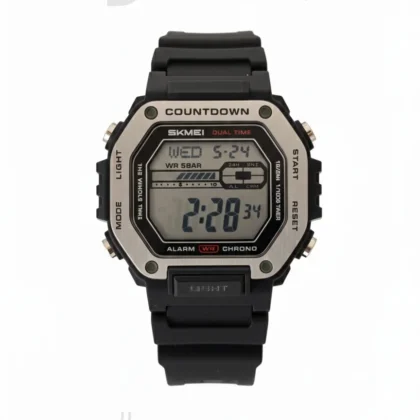 SKMEI LED illuminator Black Digital Watch